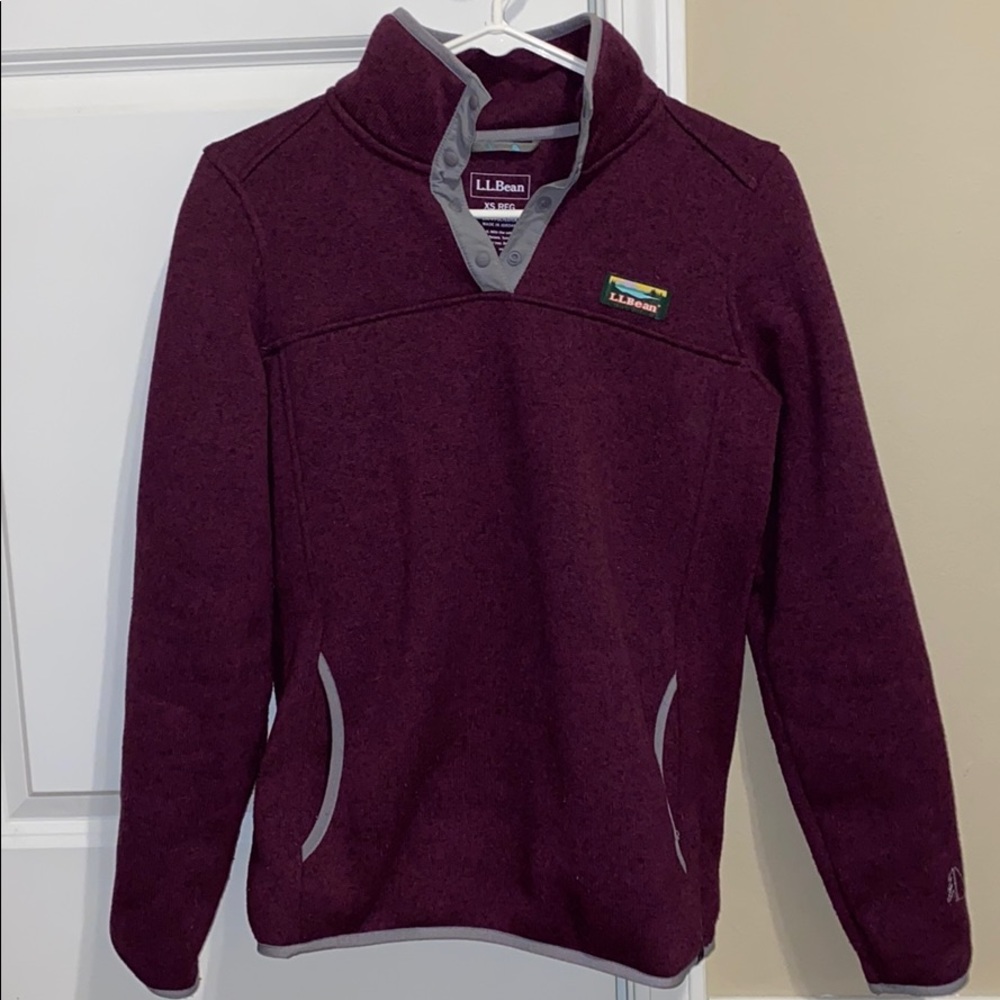Women's L.L.Bean Sweater Fleece Pullover